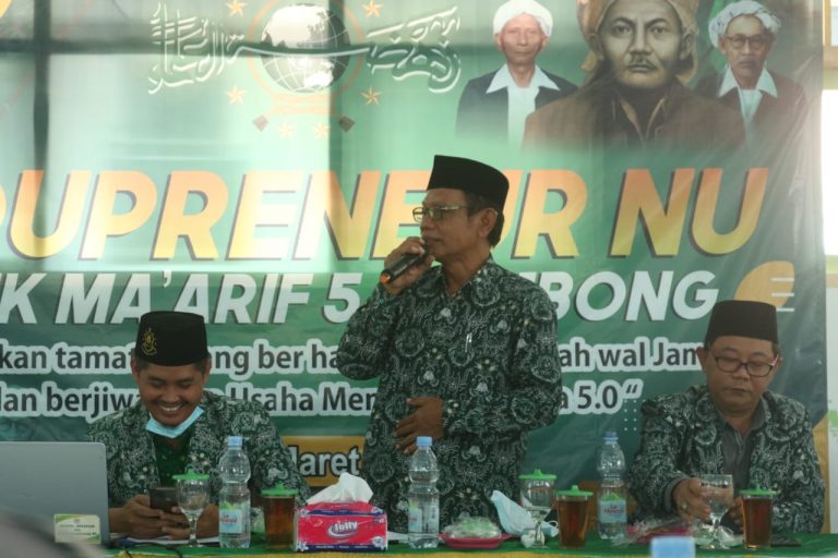 Tanamkan Jiwa Wirausaha dan Faham Aswaja, SMK Ma’arif 5 Gombong Gelar Edupreneur NU