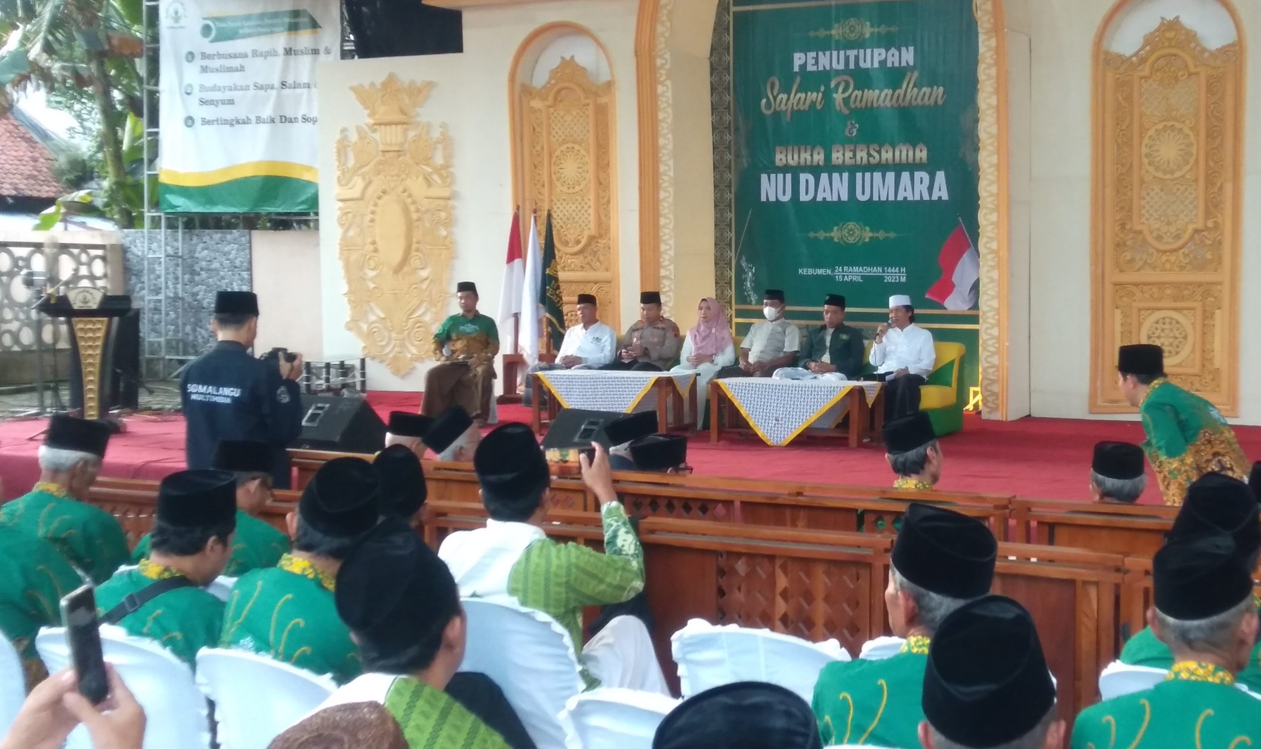 Safari Ramadhan Ditutup Buka Bersama NU dan Umara