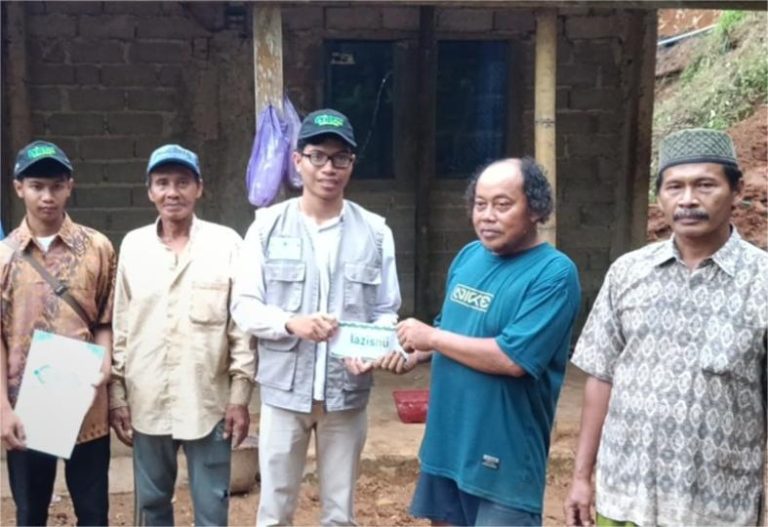 NU Peduli Bantu Korban Longsor di Langse