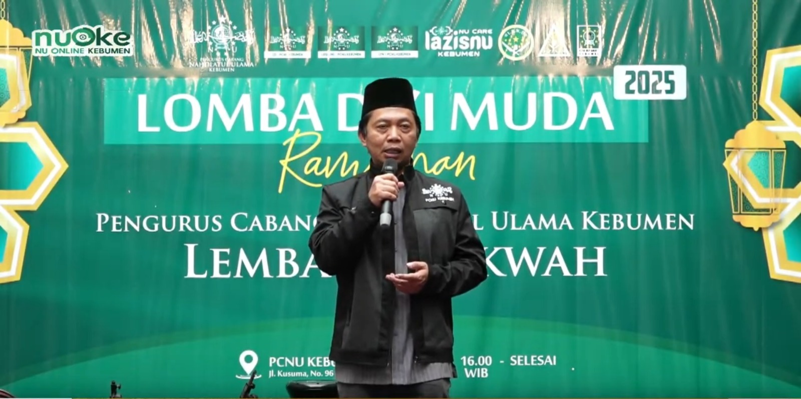 PCNU Kebumen Gelar Lomba Dai Muda Ramadhan, Siapkan Generasi Dai Berkualitas