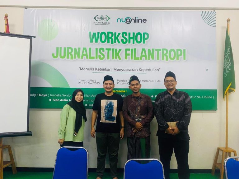 3 Kader PCNU Kebumen Ikuti Workshop Jurnalistik Filantropi: Menulis Kebaikan, Menyuarakan Kepedulian